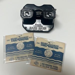 Vintage Antique Collectible Bakelight Sawyer View Master 3-D Viewer